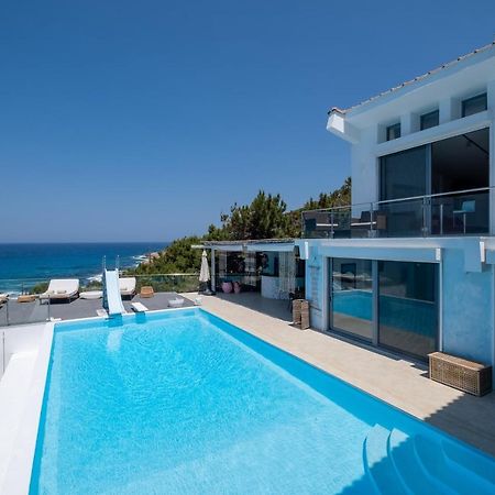 Icarus Luxury Beachfront Villa Gialiskari  Exterior foto