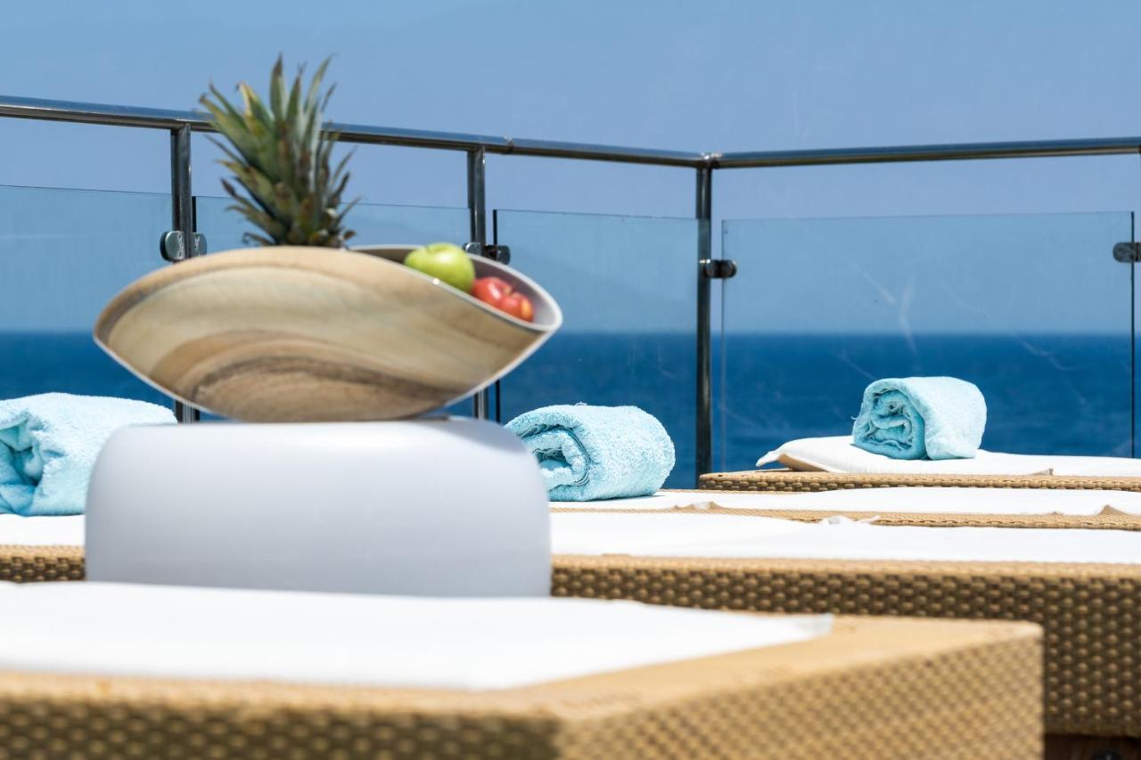 Icarus Luxury Beachfront Villa Gialiskari  Exterior foto